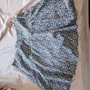 Floral skort